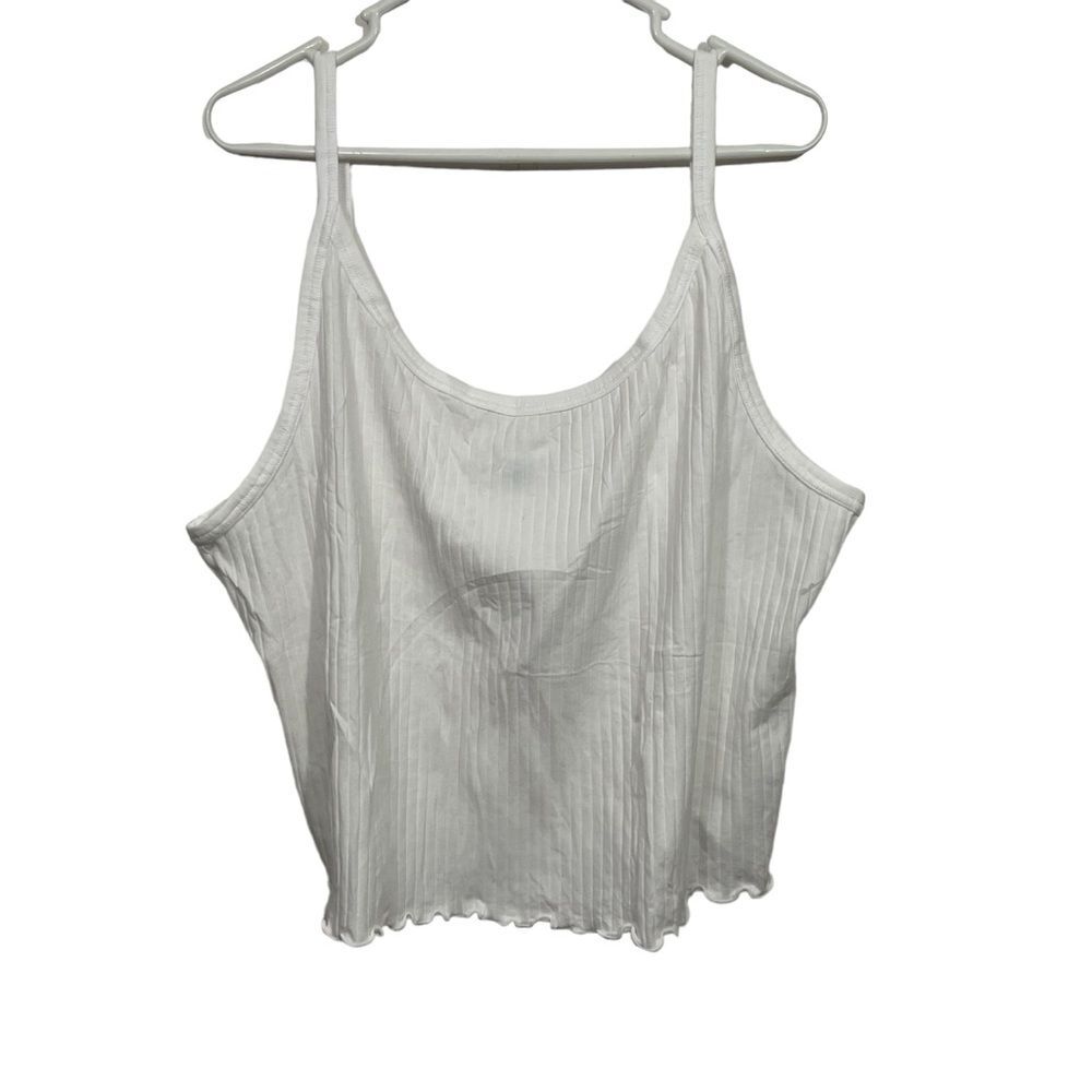 NWOT Old Navy Plus Size Cropped Ribbed Tank Top